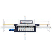 Automático 7 cabezal de molienda de vidrio vertical bordes y pulidos rectos para el plastro de vidrio plano proporcionado